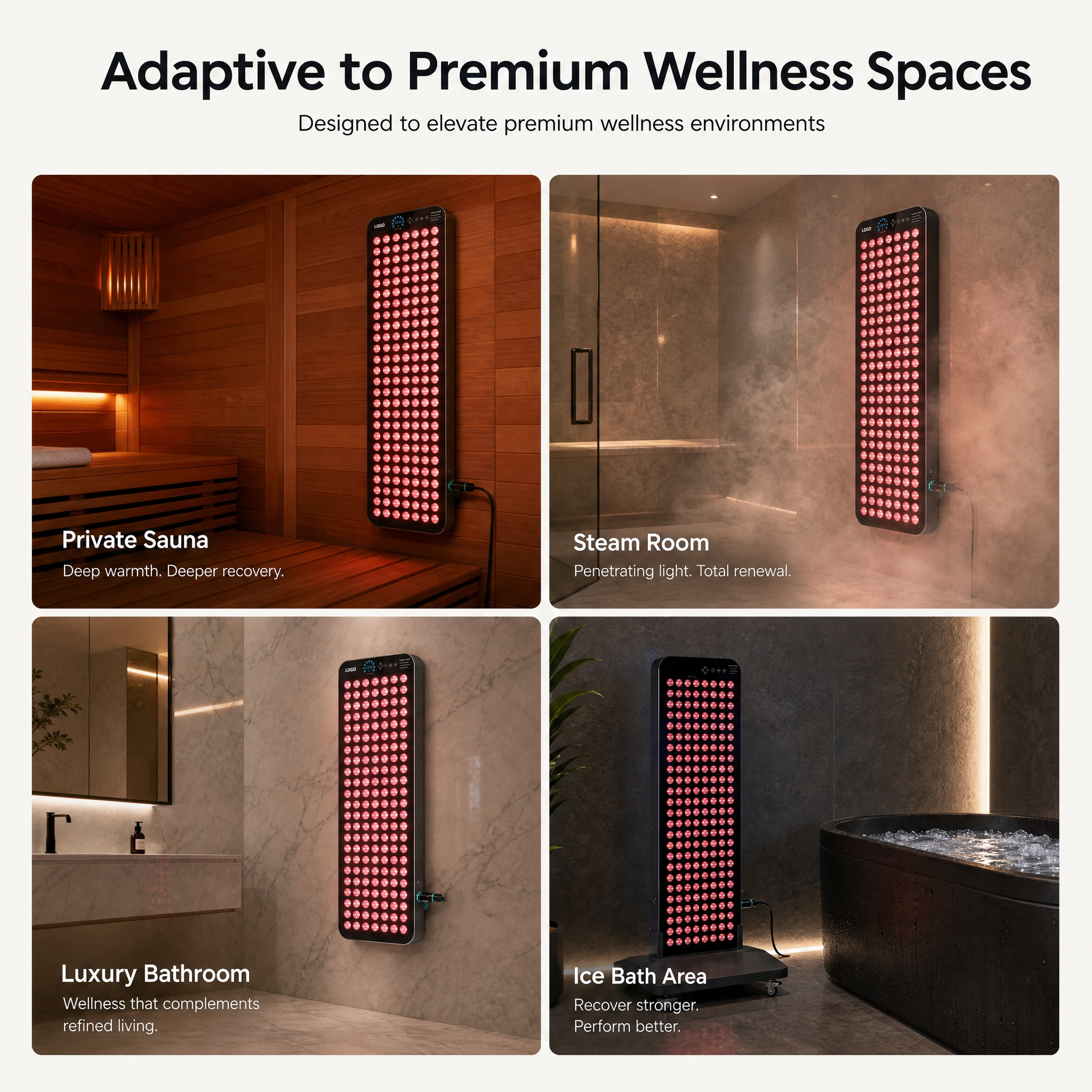 Sauna Red Light Panel -advantage 5. Sauna Red Light Panel -advantage 5.