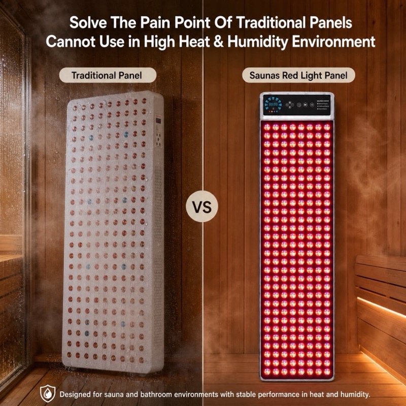 Sauna Red Light Panel -advantage 1 Sauna Red Light Panel -advantage 1