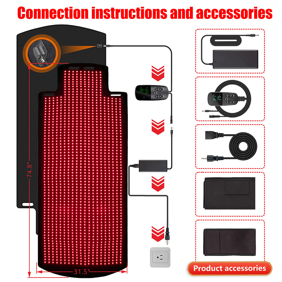 Full Body Red Light Therapy Blanket