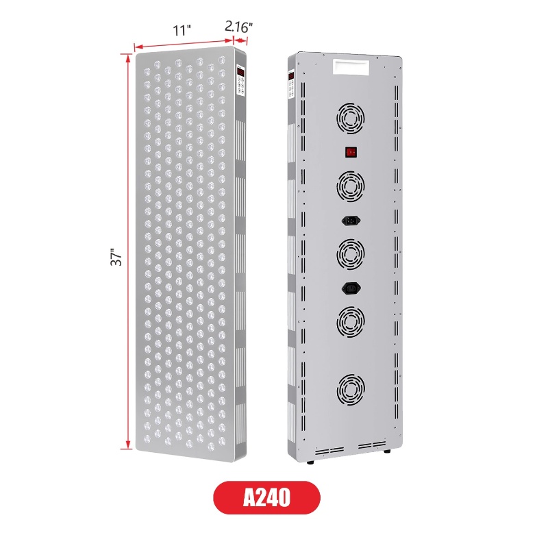 2-A240 1,200W Half Body Red Light Therapy Panel
