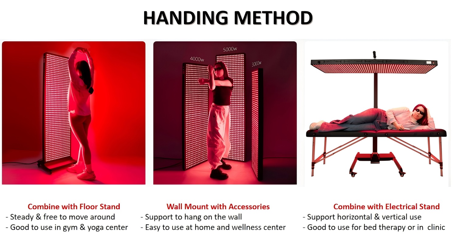 Handing method-best red light therapy panels