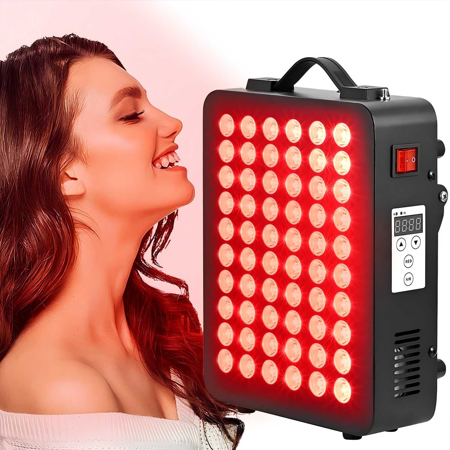 300W Portable Red Light Therapy Panel