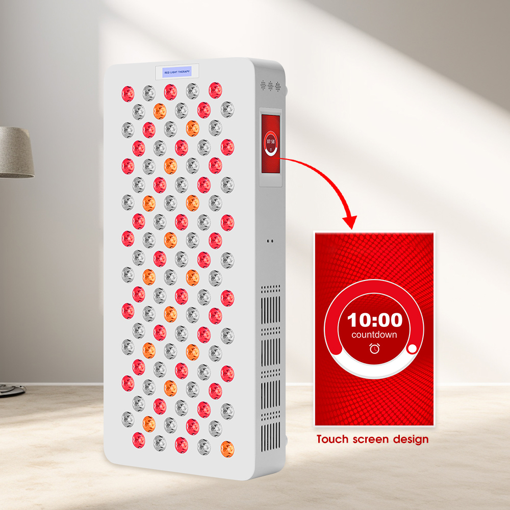 500W Touch Screen Short Red Light Therapy Panel