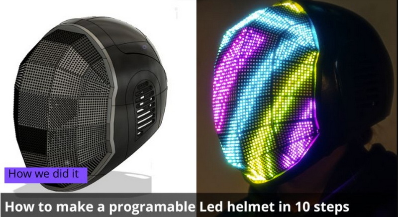 how to make led face mask_1