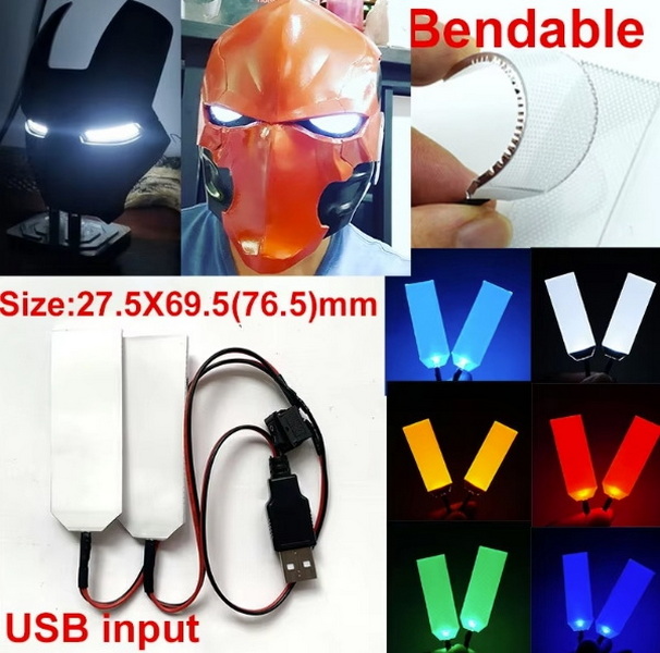 how to diy led light up eye lenses mask helmets_1