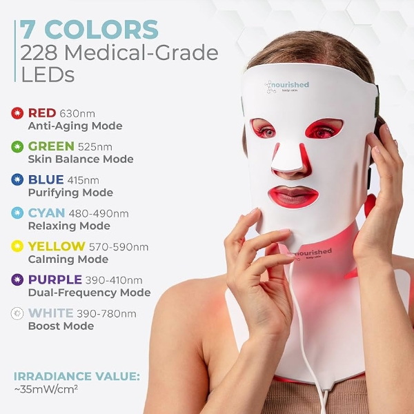 how often to use led face mask_1