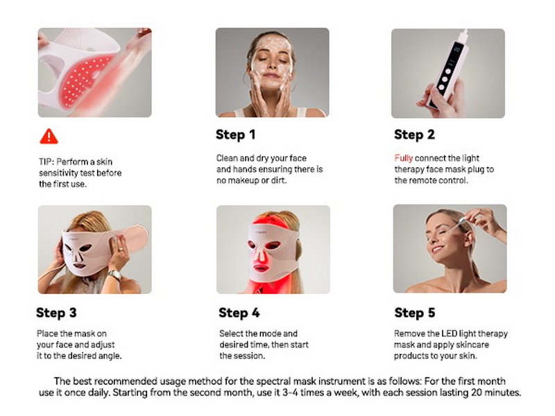 how long should you leave led face mask on_2