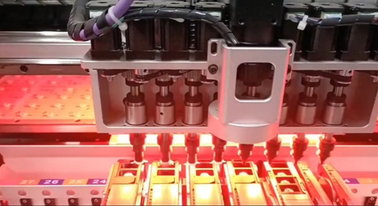 Produzione di chip a LED automatizzato