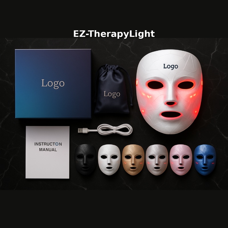 3- LED Red Light Therapy Mask