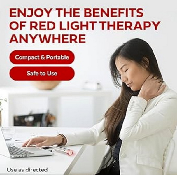 handheld red led and infer red light therapy device_1
