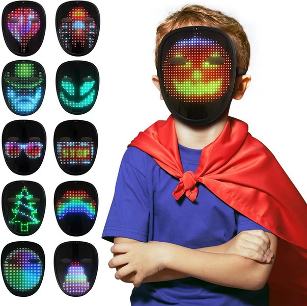 can kids wear the led light mask_3