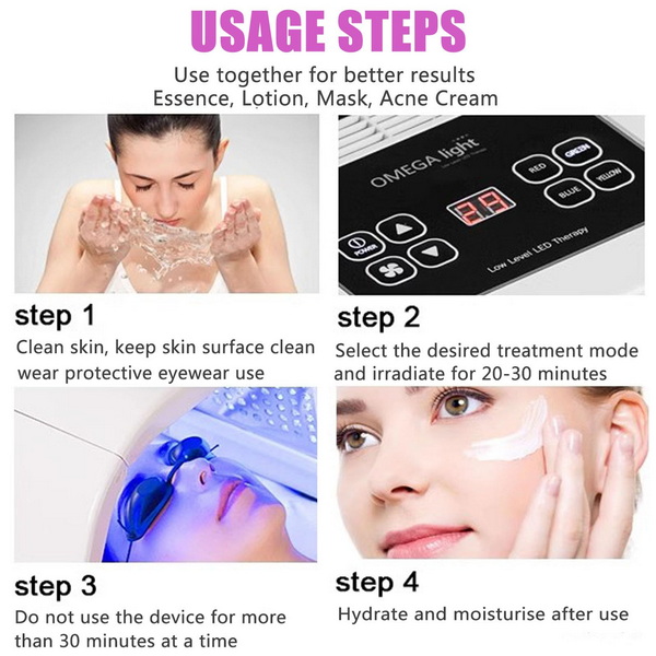 do you put cream on before led mask for face_2