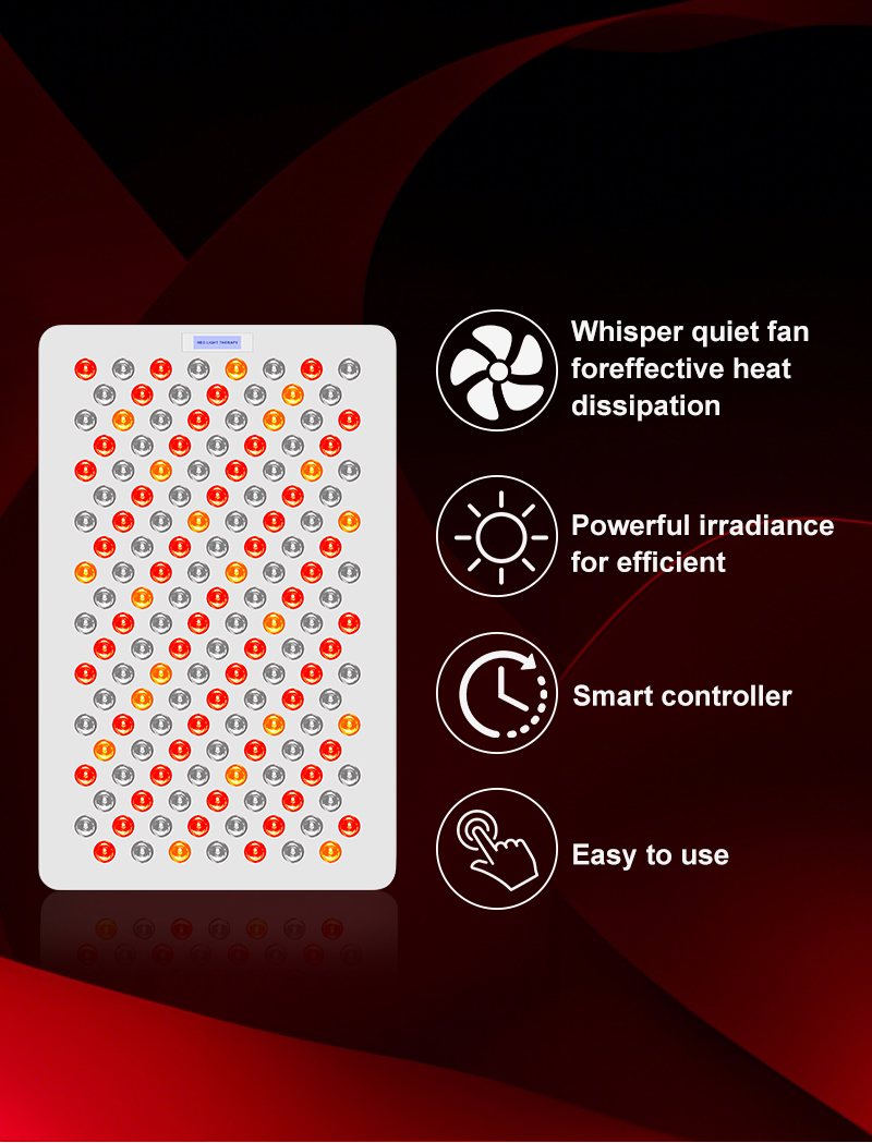 12-ML 150 Red Light Therapy Panel details