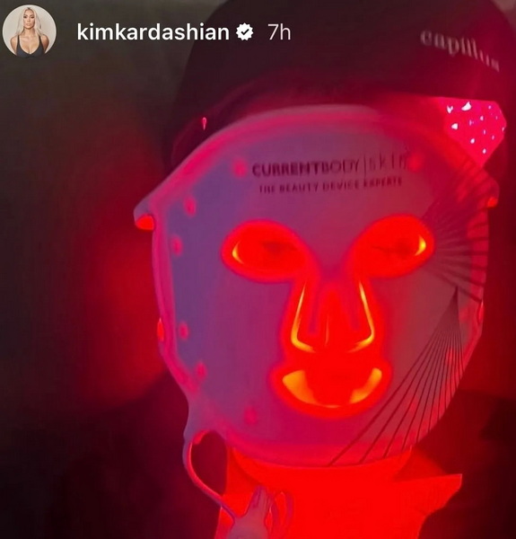 what led face mask does kim kardashian use_3