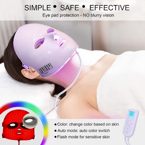 which light is cyan on led face mask newkey_1