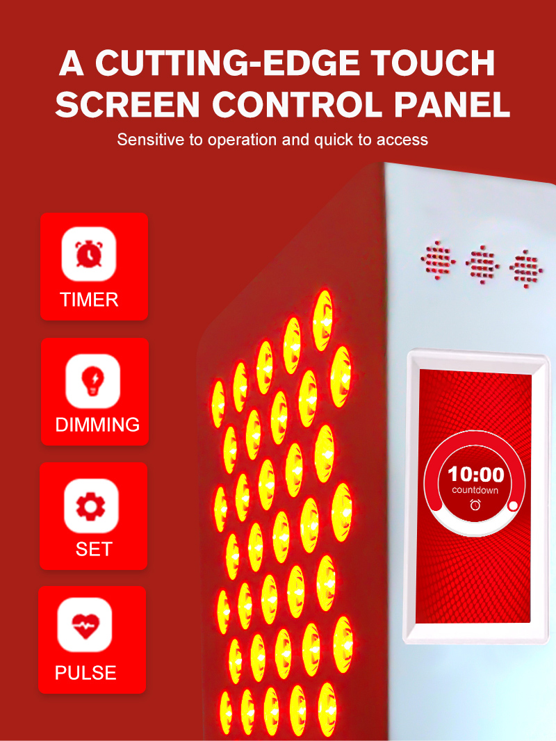 3-ML 100 Red Light Therapy Panel details