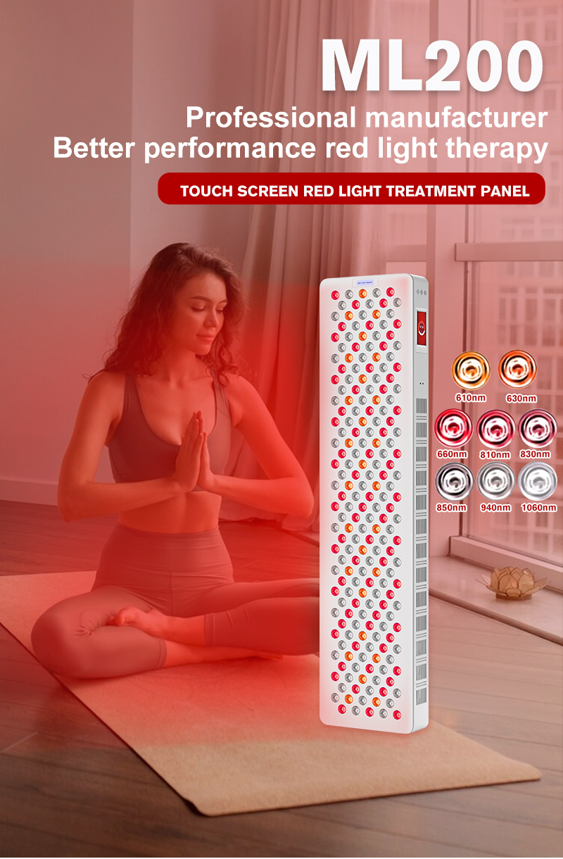 2-ML 200 Red Light Therapy Panel details