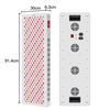 1,500W Touch Screen Half Body Red Light Therapy Panel