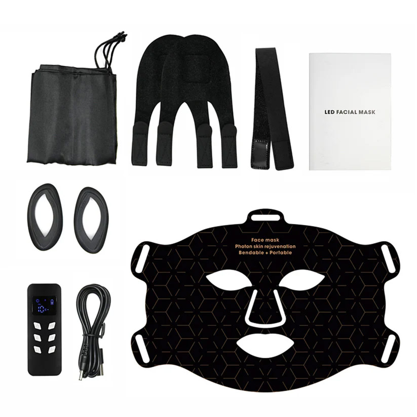Red Light Therapy FDA Silicone Facial Mask