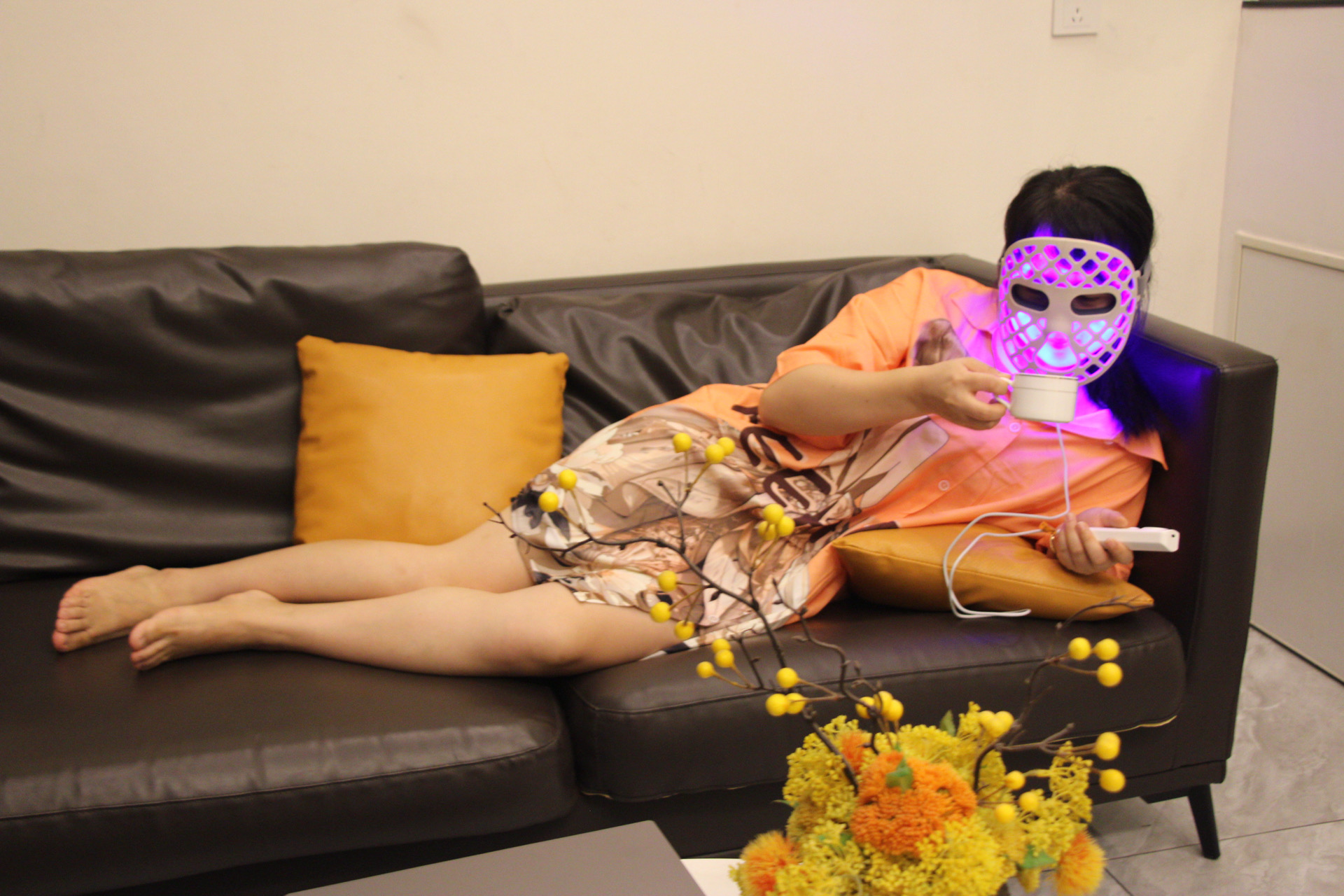 red light mask for face -20