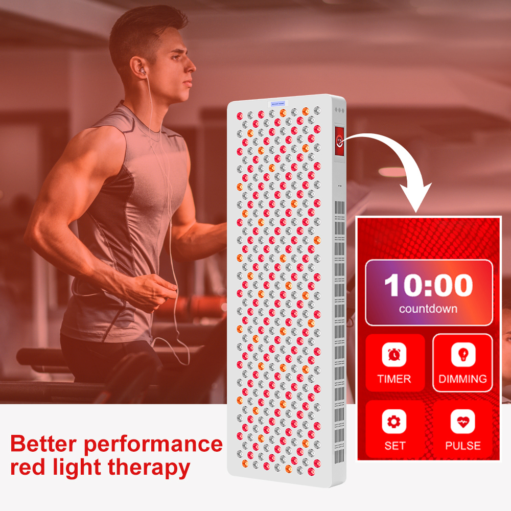 1,500W Touch Screen Half Body Red Light Therapy Panel