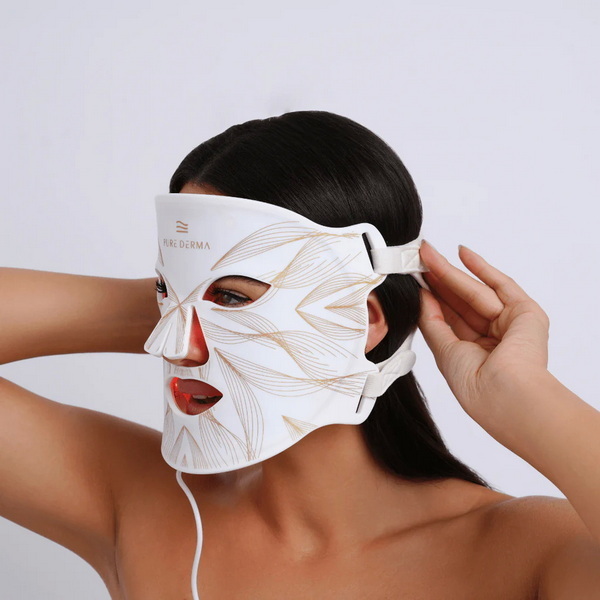 red led face mask before and after_3
