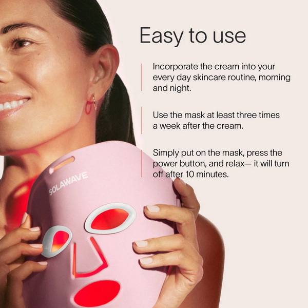 do you put cream on before led mask for face_3