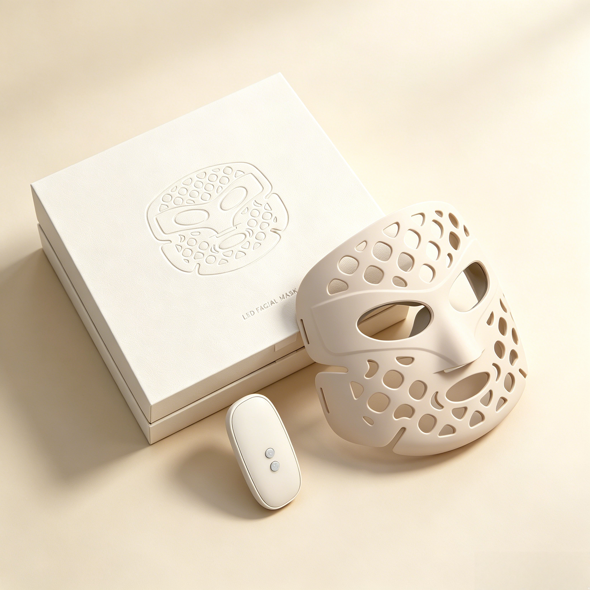 LED red light face mask manufacturer -8