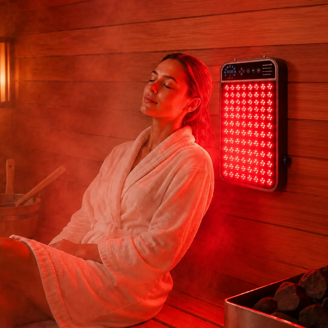 Sauna Room Red Light Therapy Panel with Waterproof & Heat-resistant Small Size