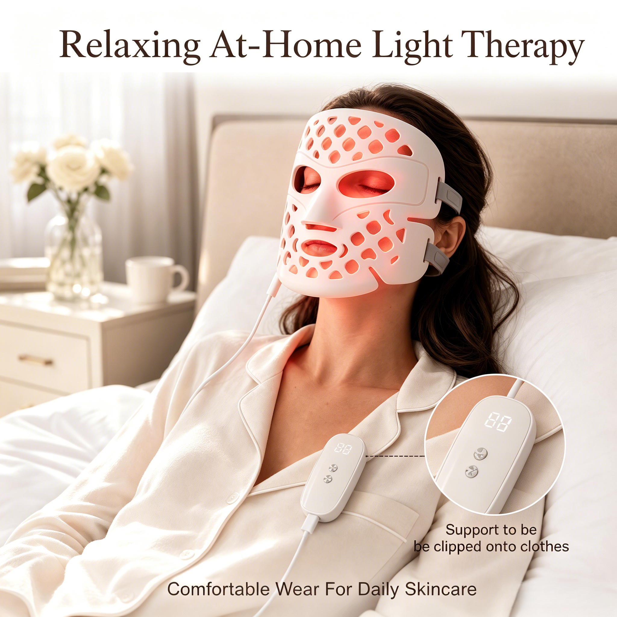 Premium Medical-Grade Liquid Silicone LED Face Mask