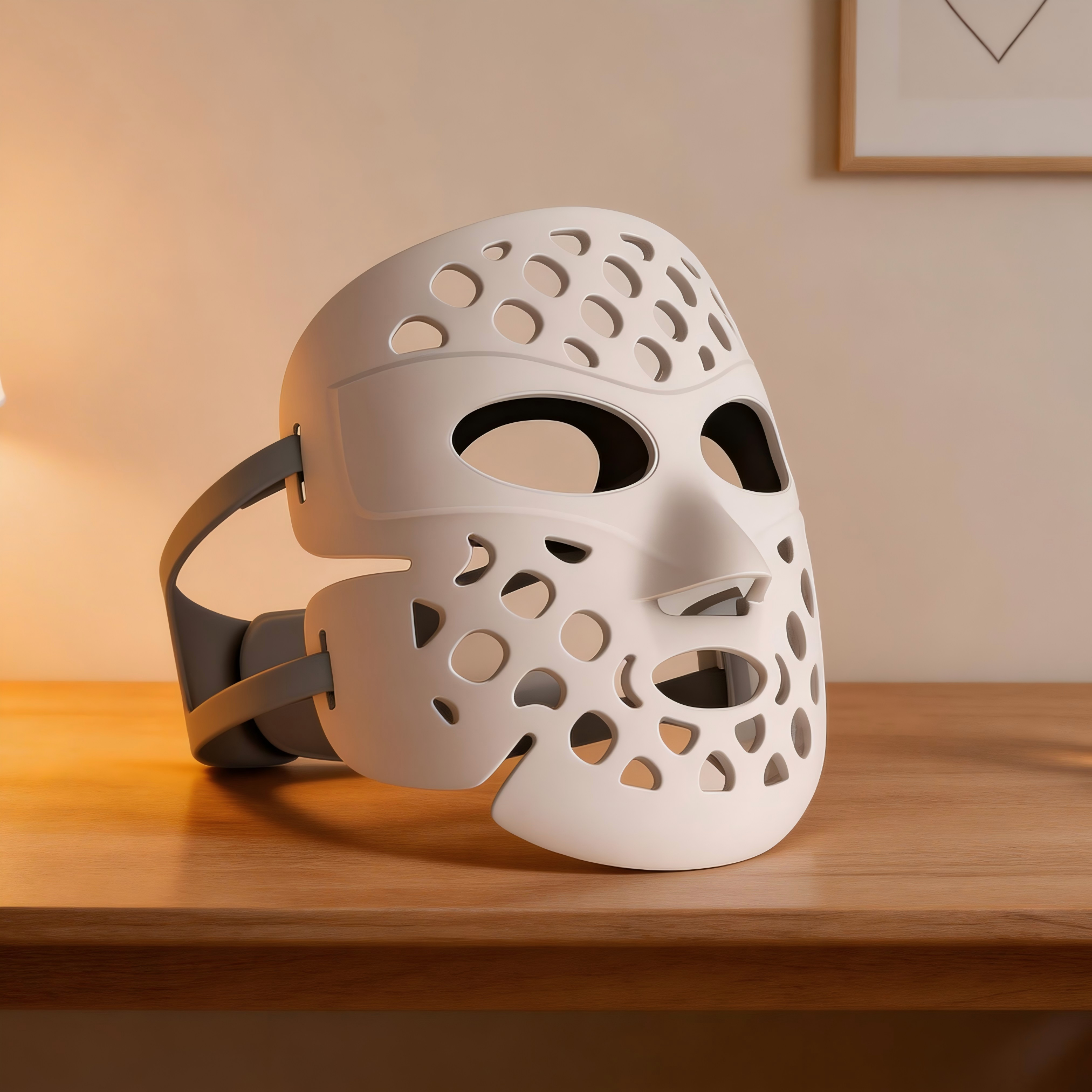 LED red light face mask manufacturer -13