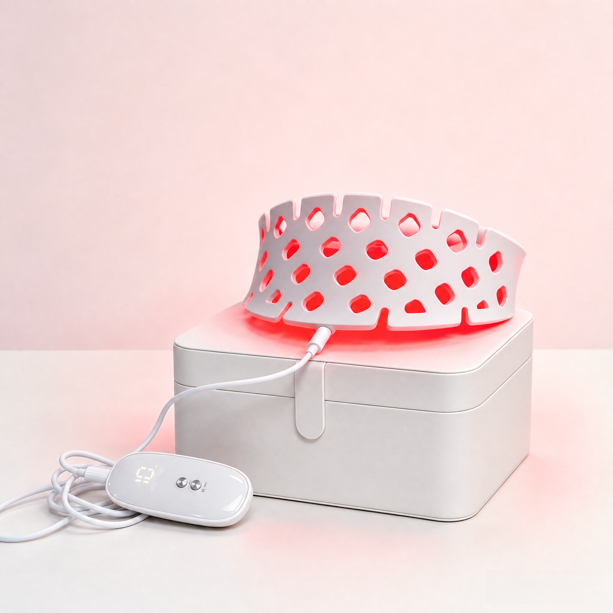 LED Red Light Neck Mask -package3..