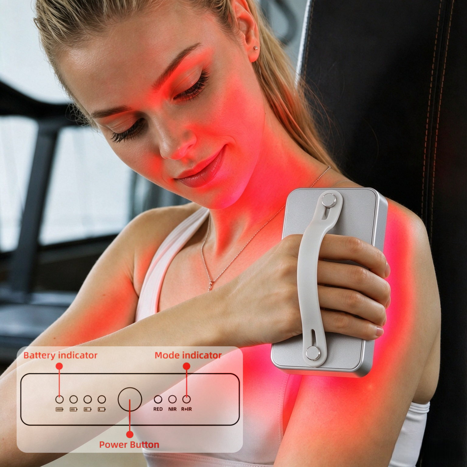Portable Red Light Therapy Panel Mini Size