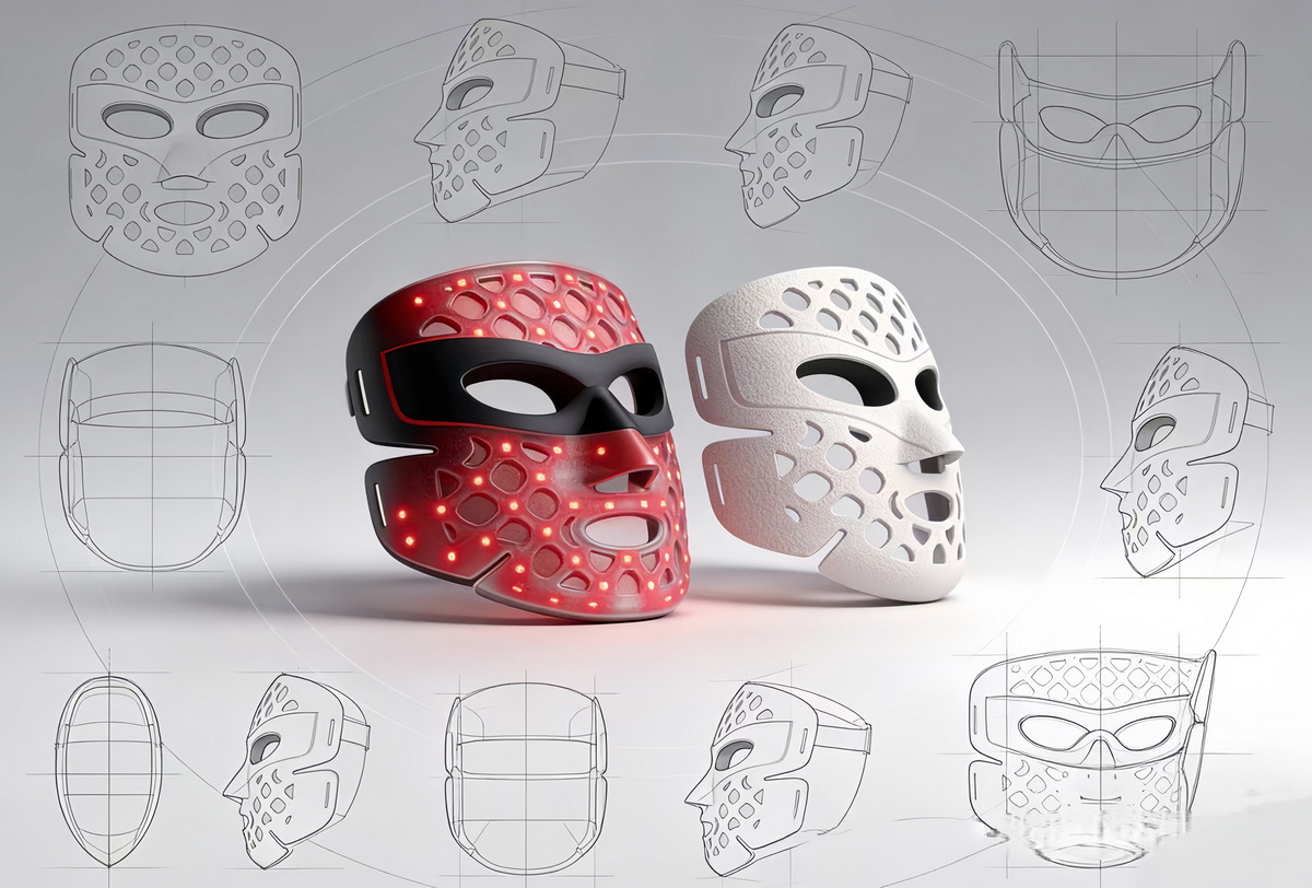 Industrial Design Process Of Led Red Light Therapy Mask.jpg